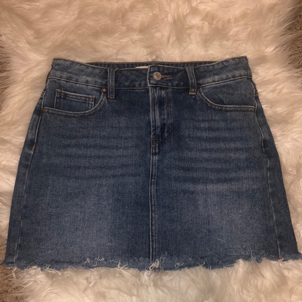 Pacsun Jean Mini Skirt